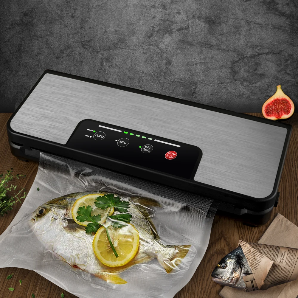 Stainless Steel Food Saver Vacuum Sealer Sous Vide Cooker Vacuum Bag