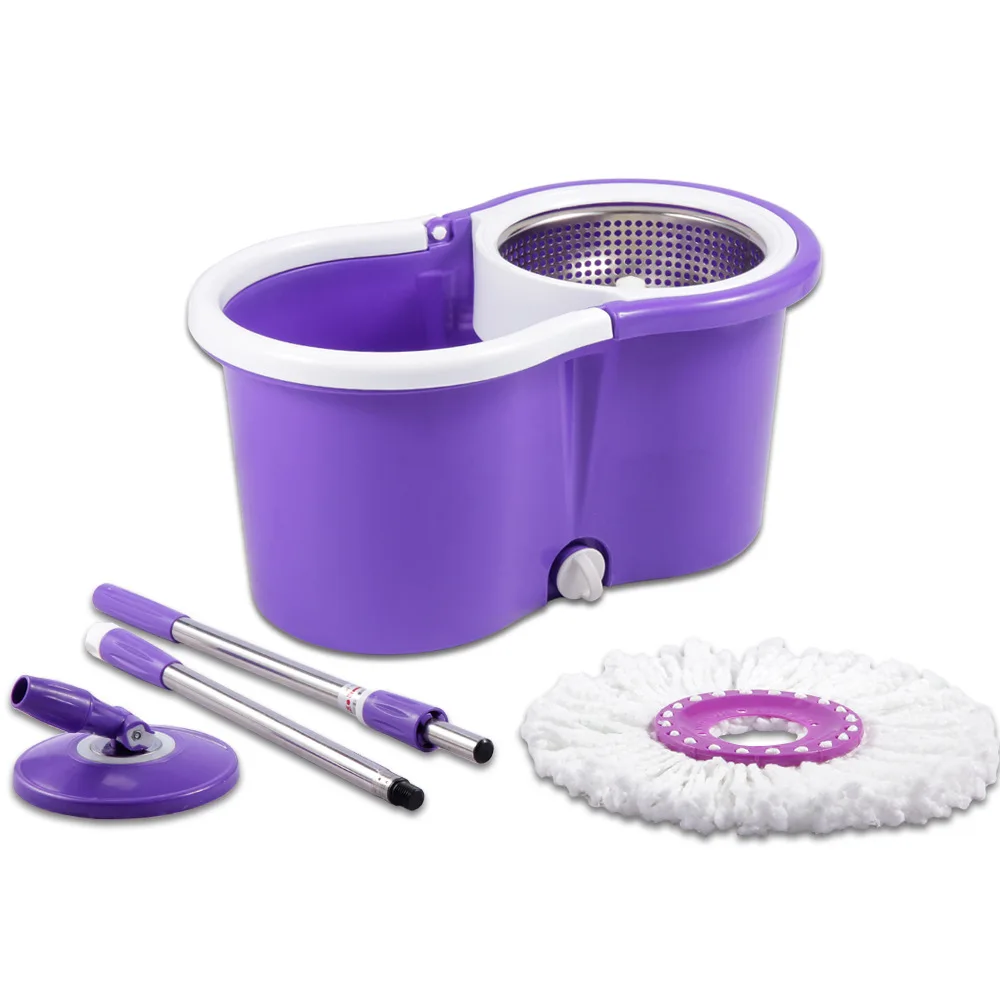1PC 360 Rotating Microfiber Mop Head Replacement Magic Mop Easy Spinning Floor Accessories Household Cleaning Tool