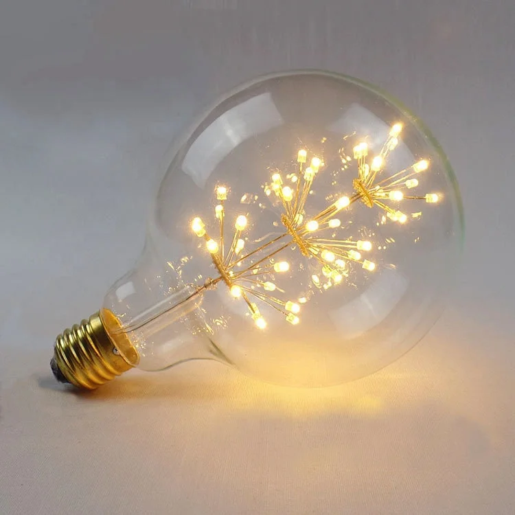 G125 Lamp Bulb LED Light Decoration bulb E27 Vintage From Chinese manufacturer