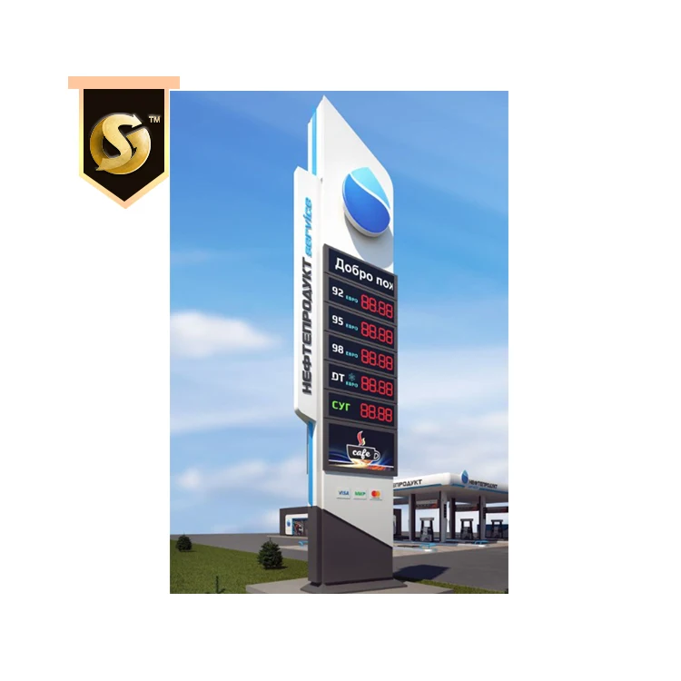 Индивидуальные Стальные Цифровые Рекламные Щиты,Наружная Светодиодная ...