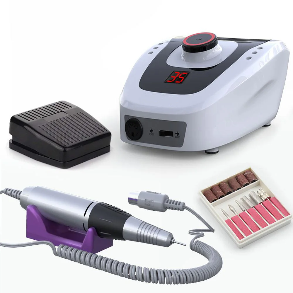 

2020 new arrive Best Portable Professional electric nail drill 35000 rpm