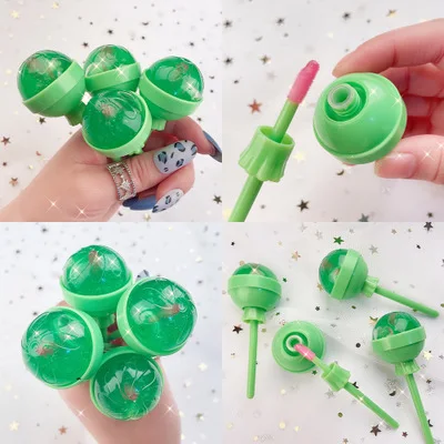 

TEAYASON Aloe Vera Temperature Change Lip Gloss Long-lasting Moisturizing Color Change Cute Lip Glaze Lip Gloss Makeup