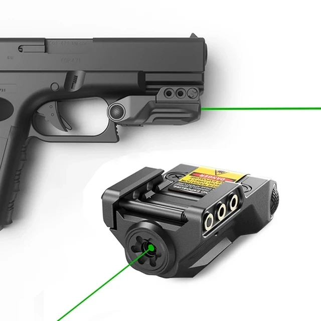 

Mini USB Rechargeable pistol sight hunting green laser sight for weapon self defense products