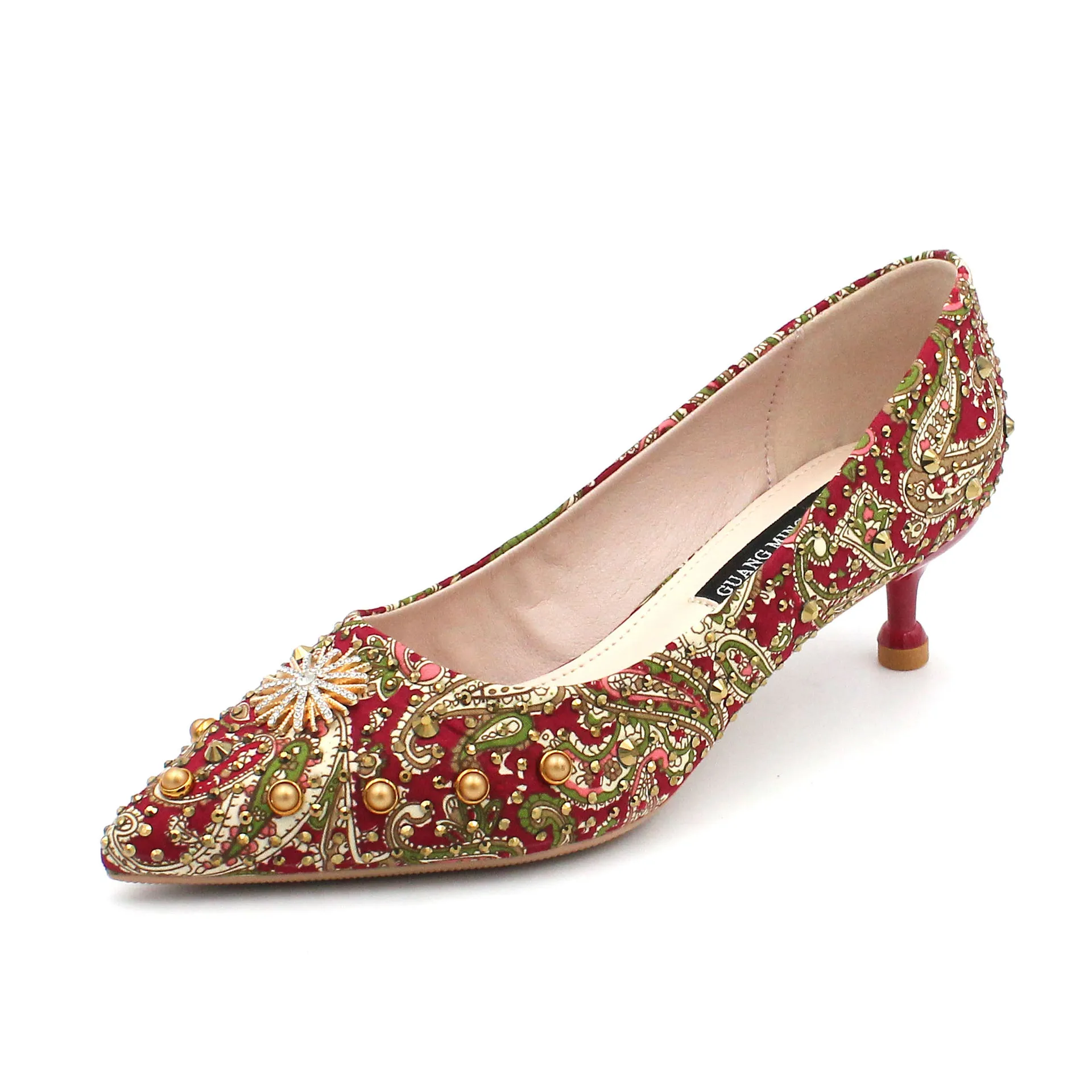 fancy rhinestone heels