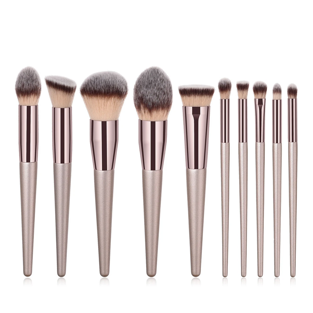 

Wholesale Wood Handle Private Label Foundation Luxury Cosmetic Make Up Makeup Brush Set Kit