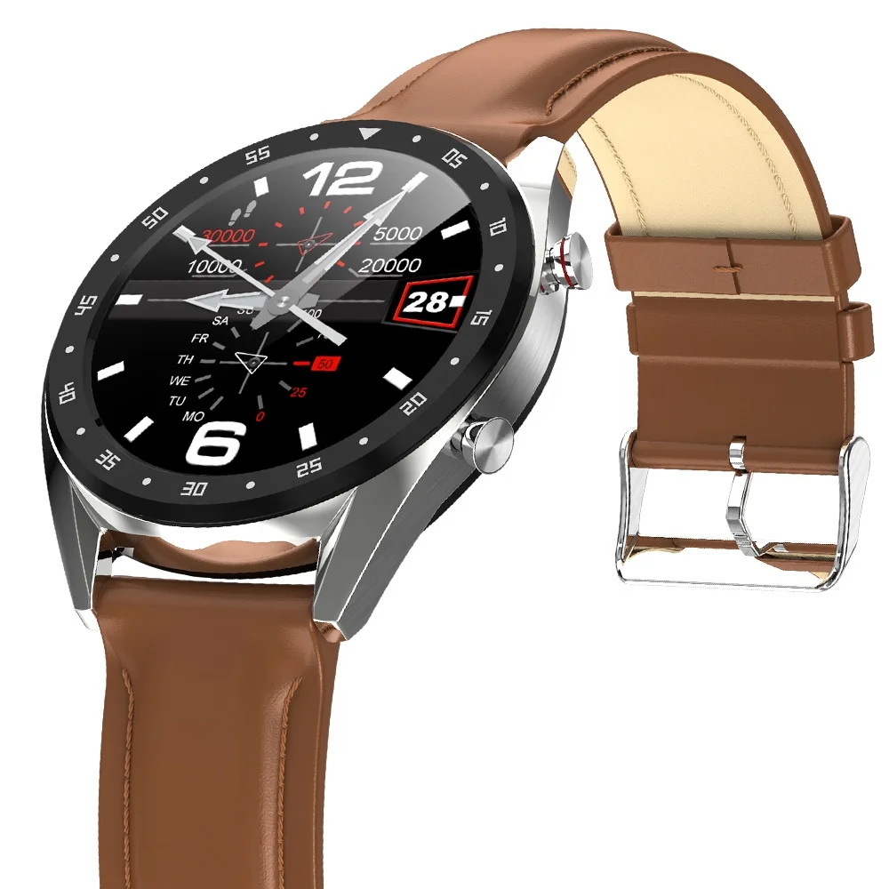 Touch screen L7 Smart Watch ecg ppg blood pressure Heart rate Activity Tracker IP68 Waterproof Sport Smartwatch Men
