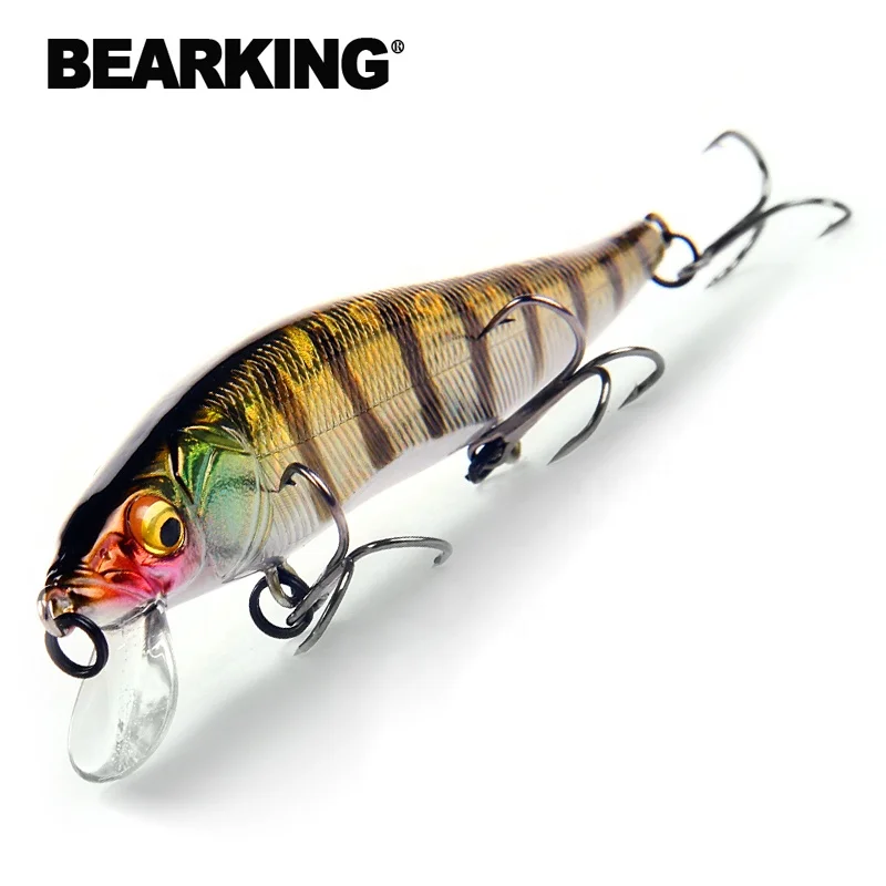

Bearking 11cm 14g SP dive 1.5m professional Minnow Wobbler fishing lures quality jerkbaits Artificial Bait Predator tackles, 14 colors
