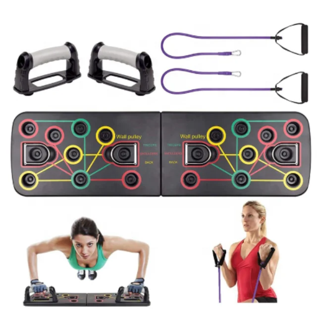 

13-in-1multifunctional Bracket Push Up Rack Board Body Building Fitness Exercise Push-up Stands Training System Home Equipment