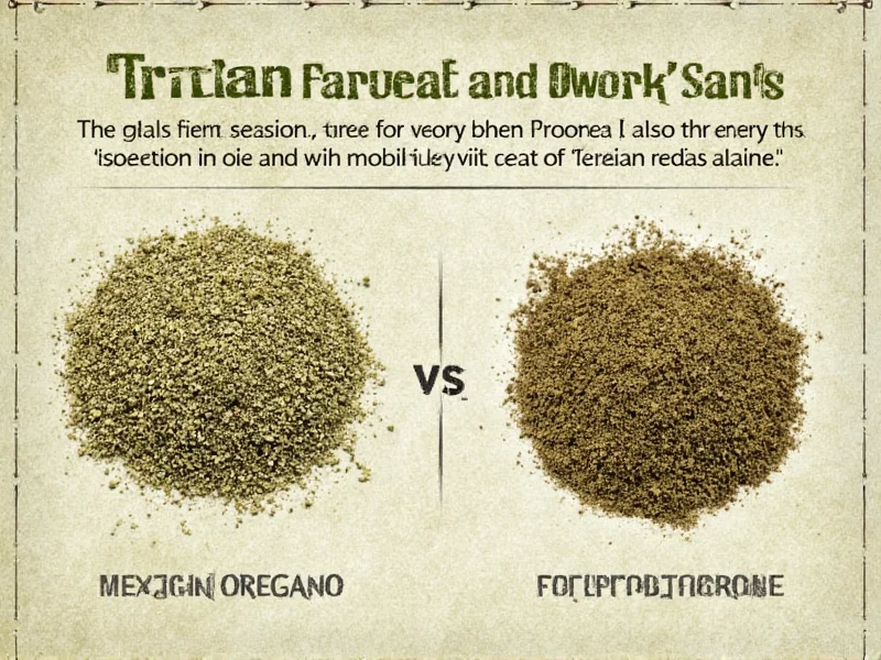 Oregano vs Mexican Oregano: Key Differences Explained