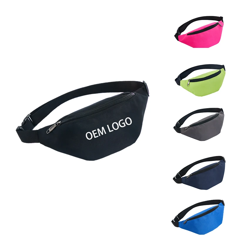 

2022 Hot sale Wholesale factory price fanny pack custom logo fashion Colorful Running sports waist bags fanny pack for women