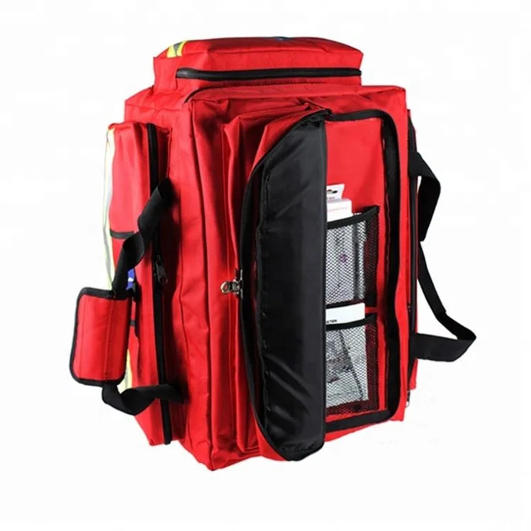 Outdoor Trolley Backpack Firstaid Kit General Medical Emergency Bag