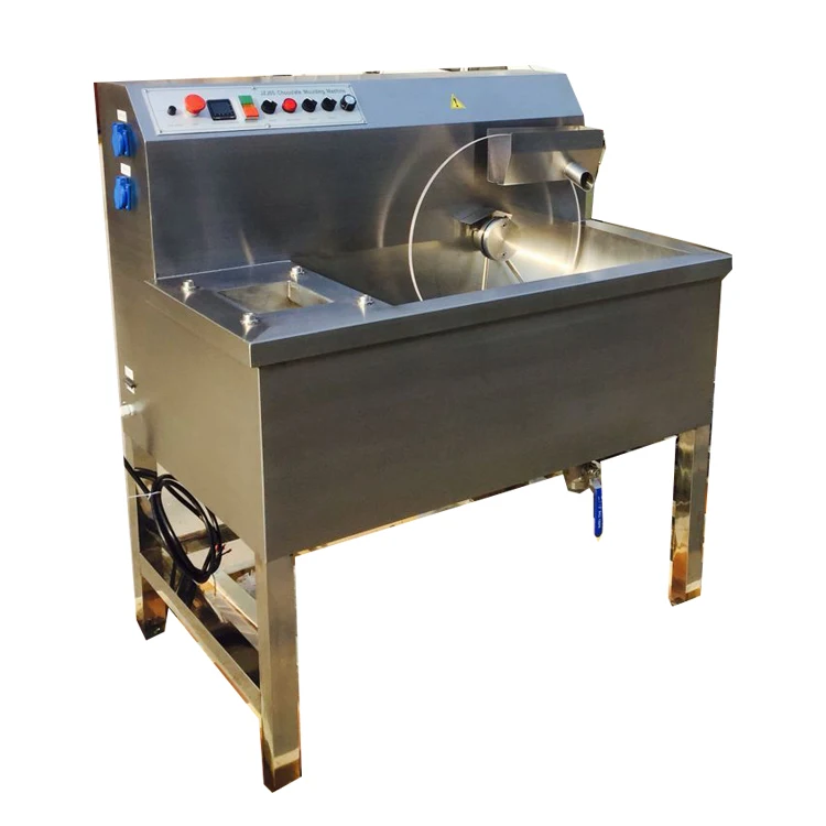 

Stainless steel 8kg 15kg 30kg 60kgChocolate Enrobing Machine/Chocolate Tempering Machine/Chocolate Melting Machine Free Shipping