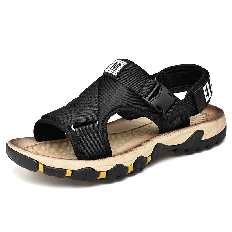 

High Quality Summer Ribbon Slip-on Outdoor Leisure Sports Large Size Sandals
