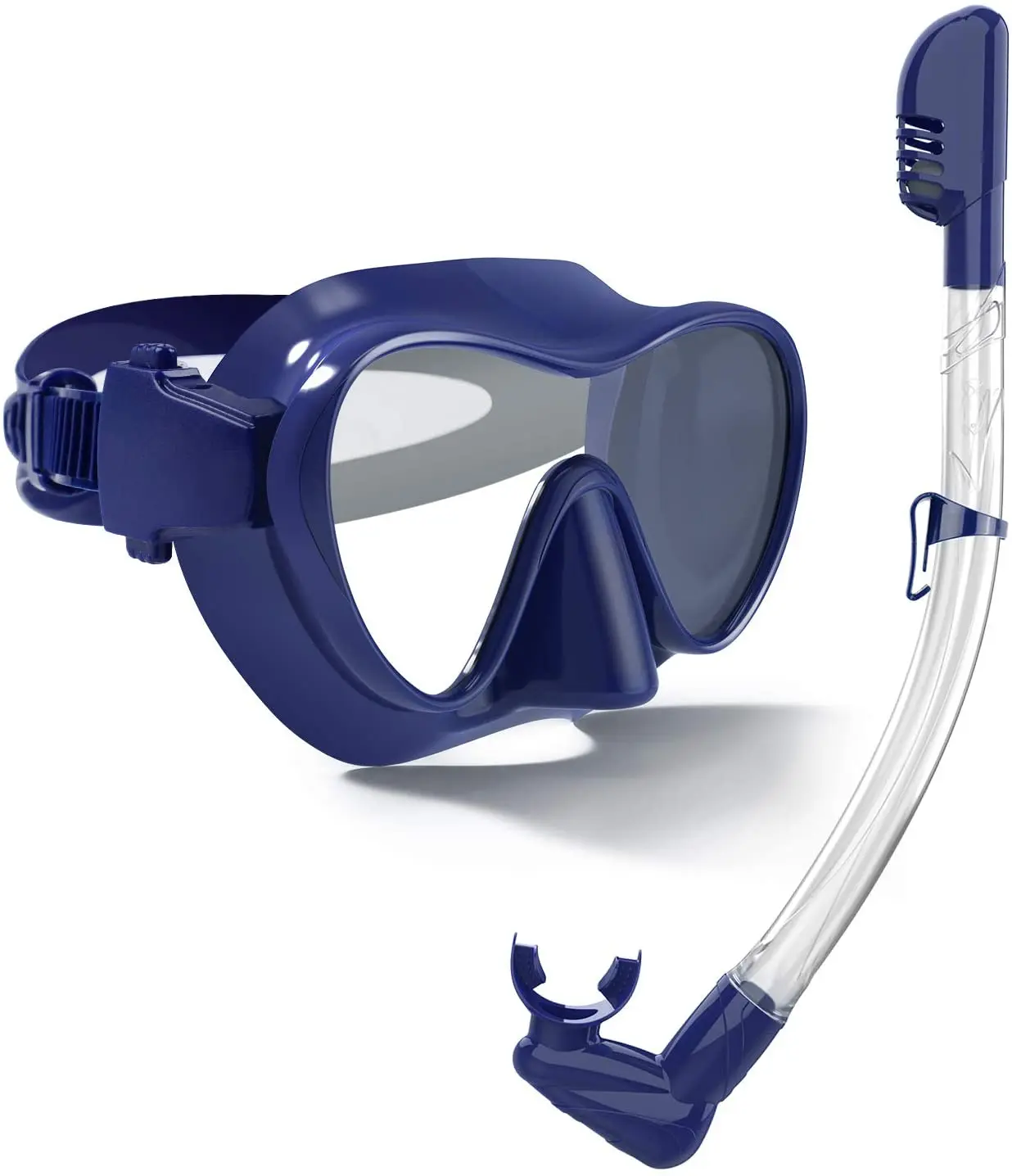 2020热销批发成人硅胶呼吸管面罩套装专业潜水装备