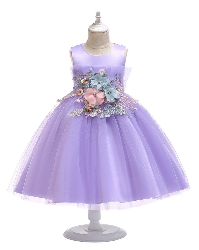 

2020 New girl's dress Super Fairy Tulle Zhongda Children's Spring/summer Princess dress