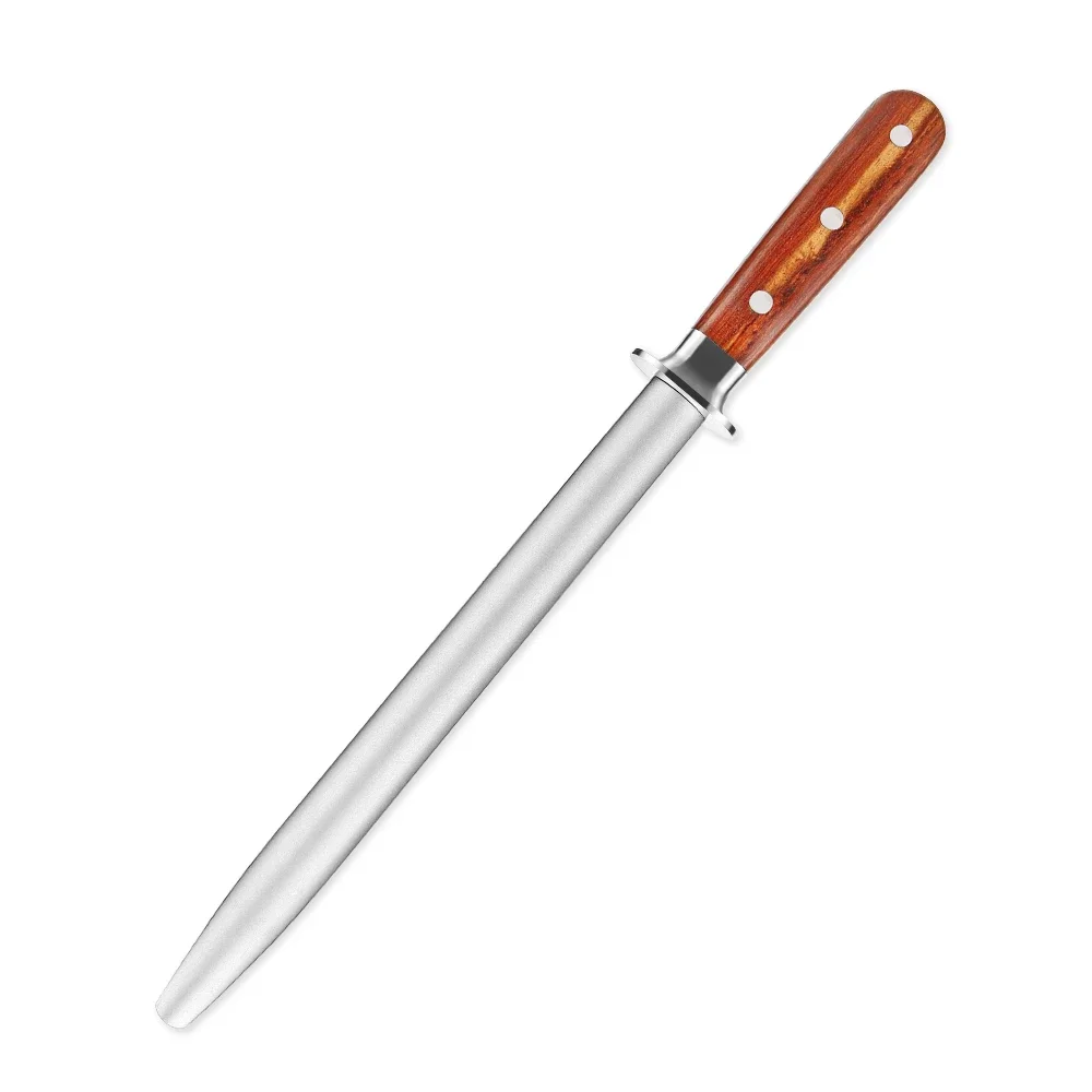 XITUO Professional Alloy Steel Round Shank Sharpening Rod Kitchen Knife Sharpener Knife Shears Scissors Sharpening Stone System
