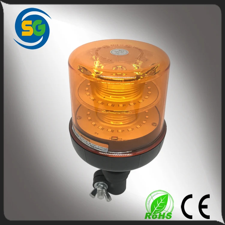 New 12v 24v 48v Din Pole LED Beacon Light