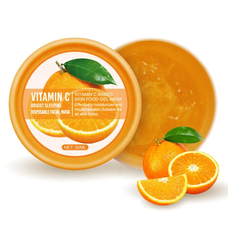 

wholesale Vitamin C gel facialmask Sleeping Gel facialMask