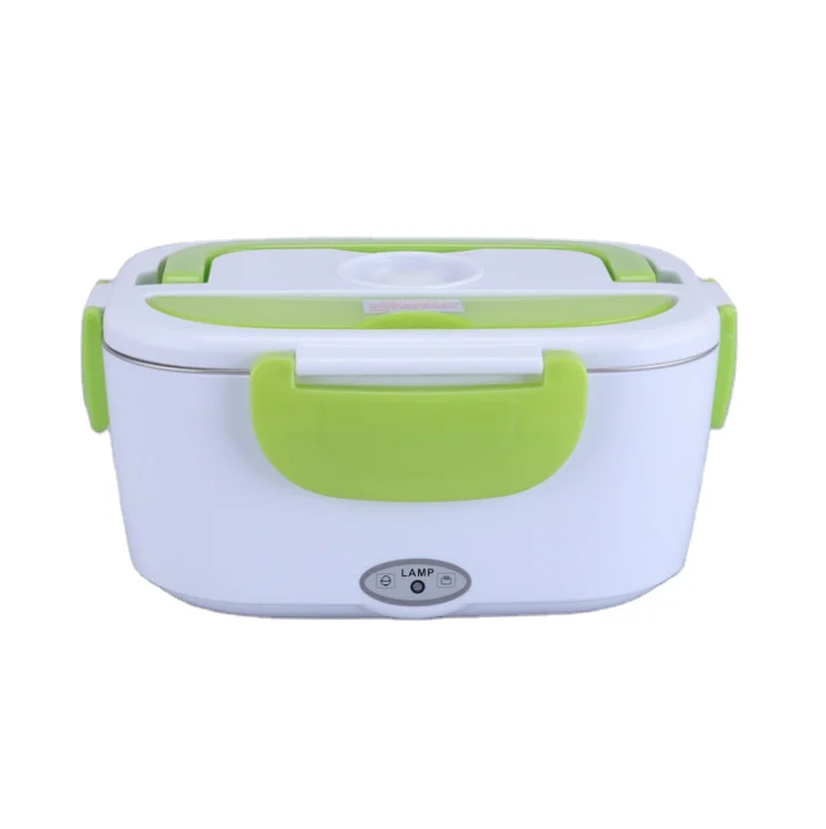 

Portable Electric Heating Lunch Box Electric Self Heating Leak Proof Bento Food Warmer Container, Blue / green / orange / pink