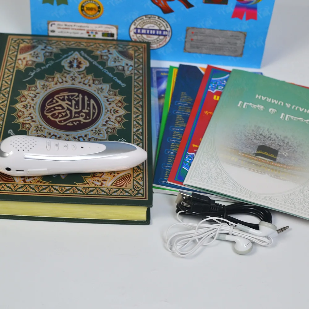 Ramadan Digital Quran Reading Pen Quran Player Pen Reader 8gb Gold Color High End Word For Word
