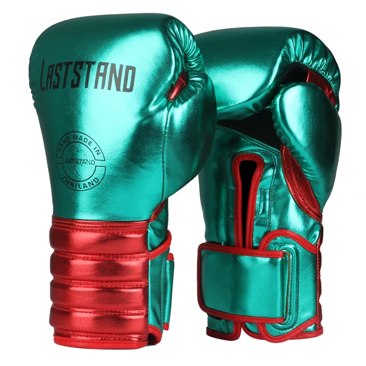 

Green Fight Training Comfortable Men Boxing Gloves With Private Label, Green,red,blue