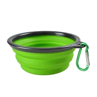 

Personalized Foldable Pet Dog Bowl Travel Water Drinking Silicone Food Bowls