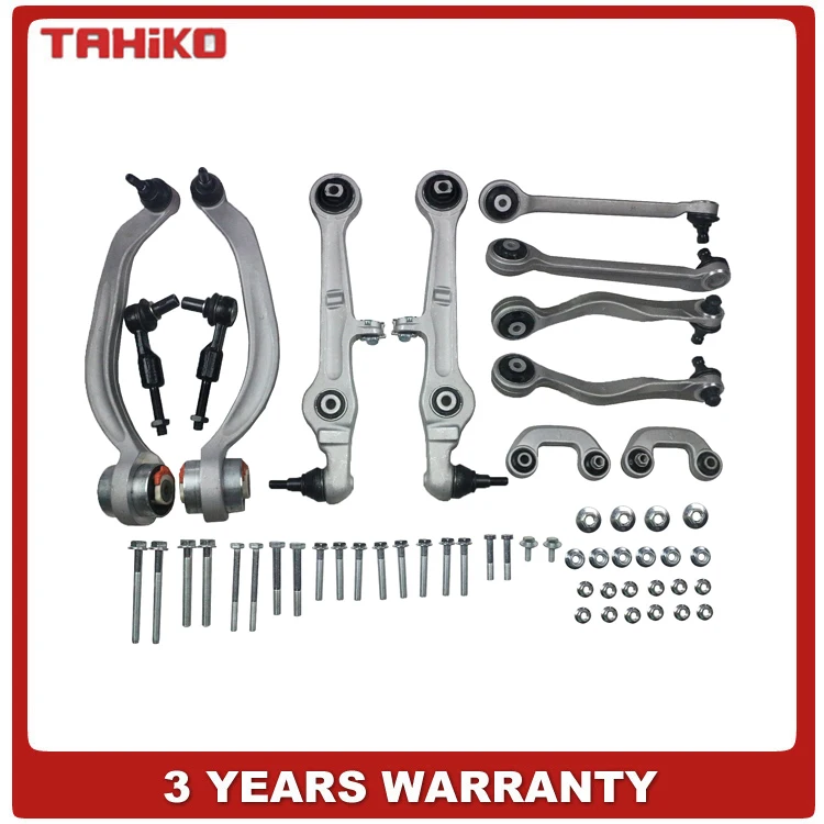 4x Bras De Suspension Avant Supérieur Gauche Droit Compatible Pour Audi
