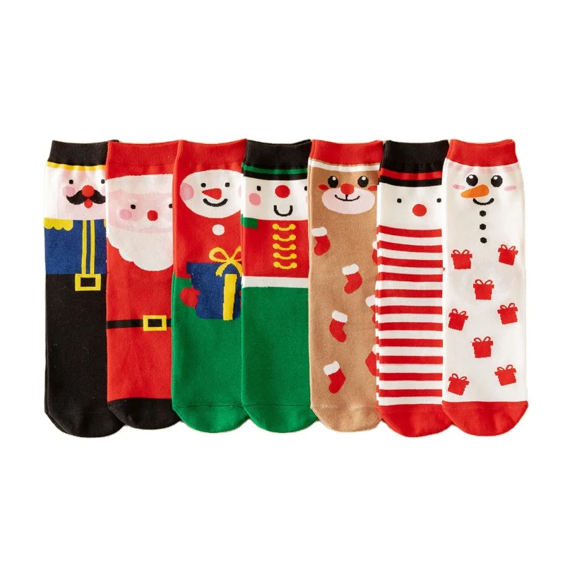 

XIANGHUI 2021 winter autumn funny holiday fluffy women christmas fuzzy socks for man women, Pantone color