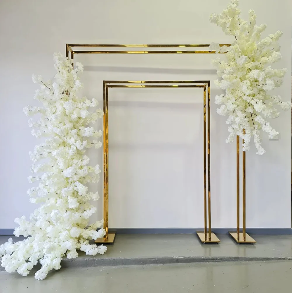 Fashion Metal Iron ArchBackdrop for Weddings Parties and Home Decor Model Number Elegant Stage Background