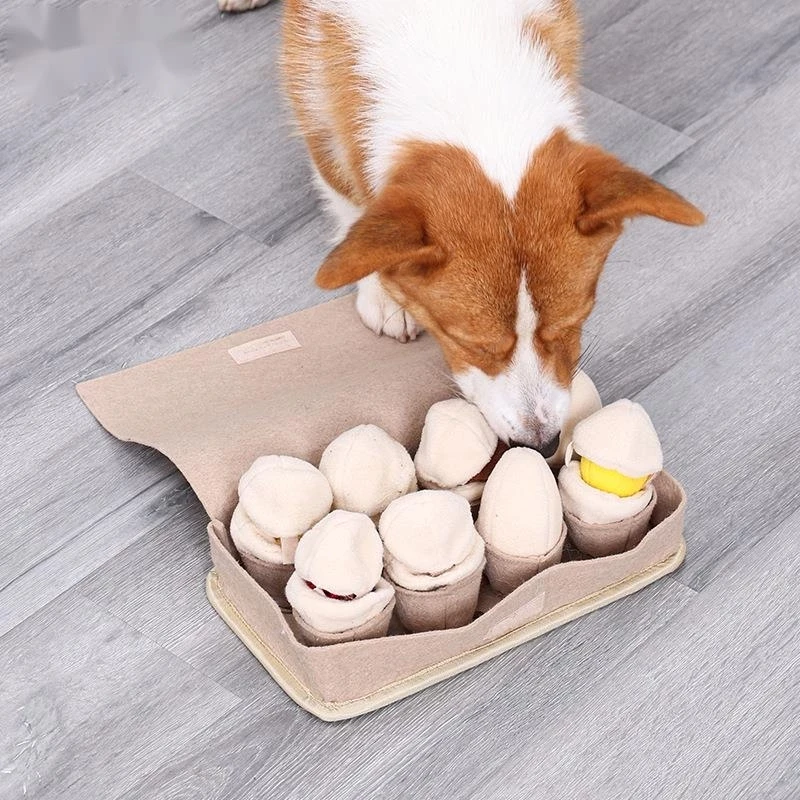 

Puzzle Pet InteractiveTraining Plush Molars Toys Dog Slow Food Toy, Picture shows