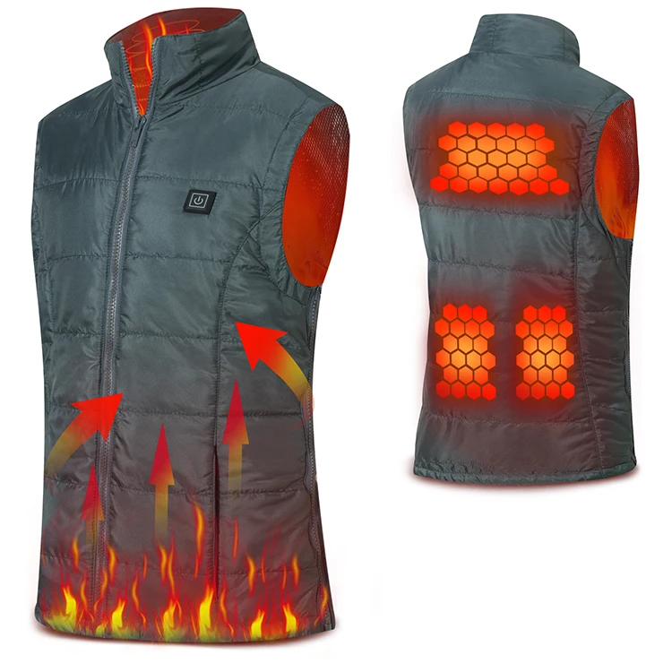

2020 Latest Windresistant Materials Lightweight Female Winter Heated Vest
