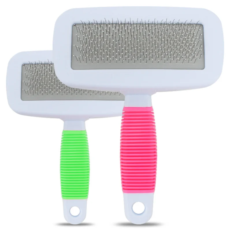 

Hair Removal Comb for Dogs Cat Detangler Fur Trimming Dematting Deshedding Brush Grooming Tool For matted Long Hair Curly Pet