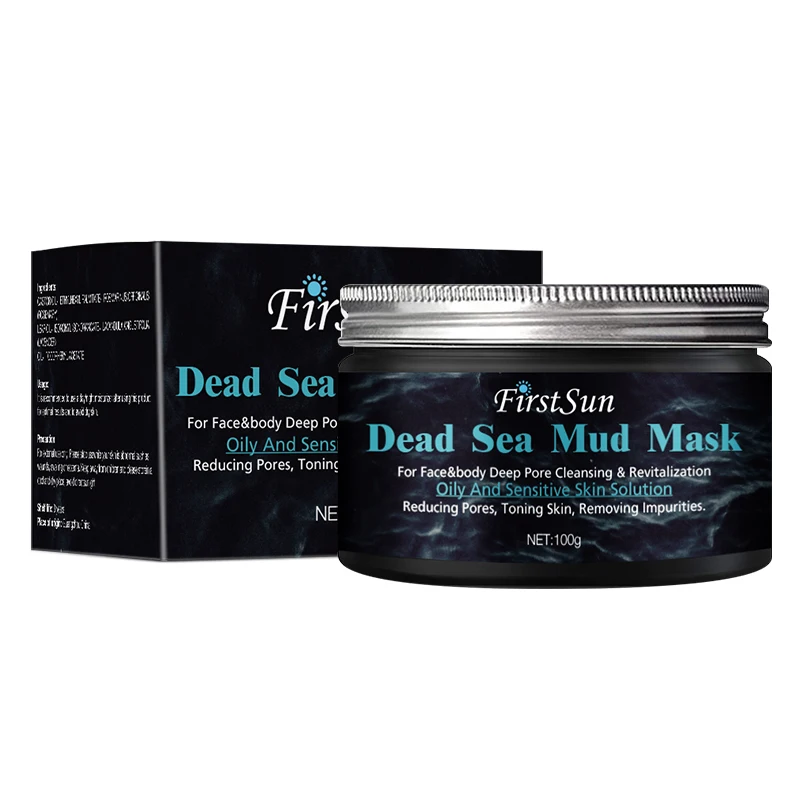 

Cleaning Clay Facial Mask Dead Sea Mud Mask for Face and Body Beauty Care Product Natural Pimple OEM ODM