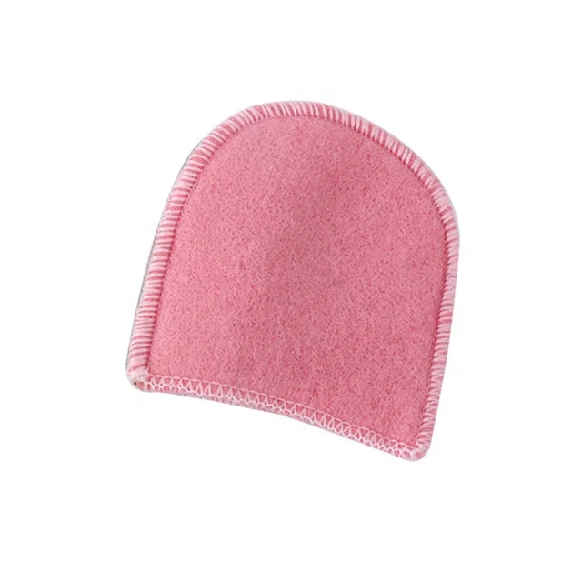 

New Design Professional Konjac Bath Scrubber Glove Baby Face Cleaning Shower Exfoliating Glove, Pink, white, gray