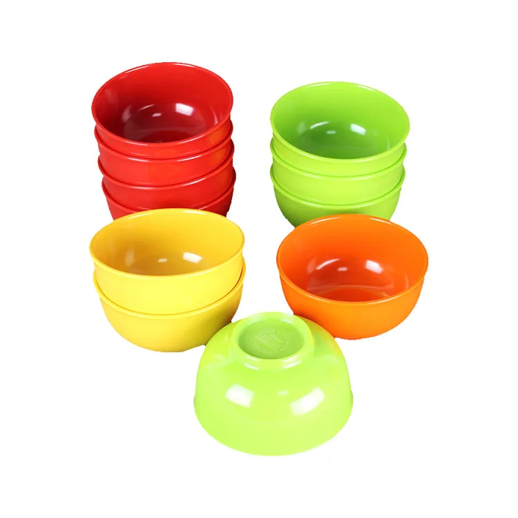 New Design Colored Eco-friendly Plastic Melamine Baby Bowl Dinnerware ...