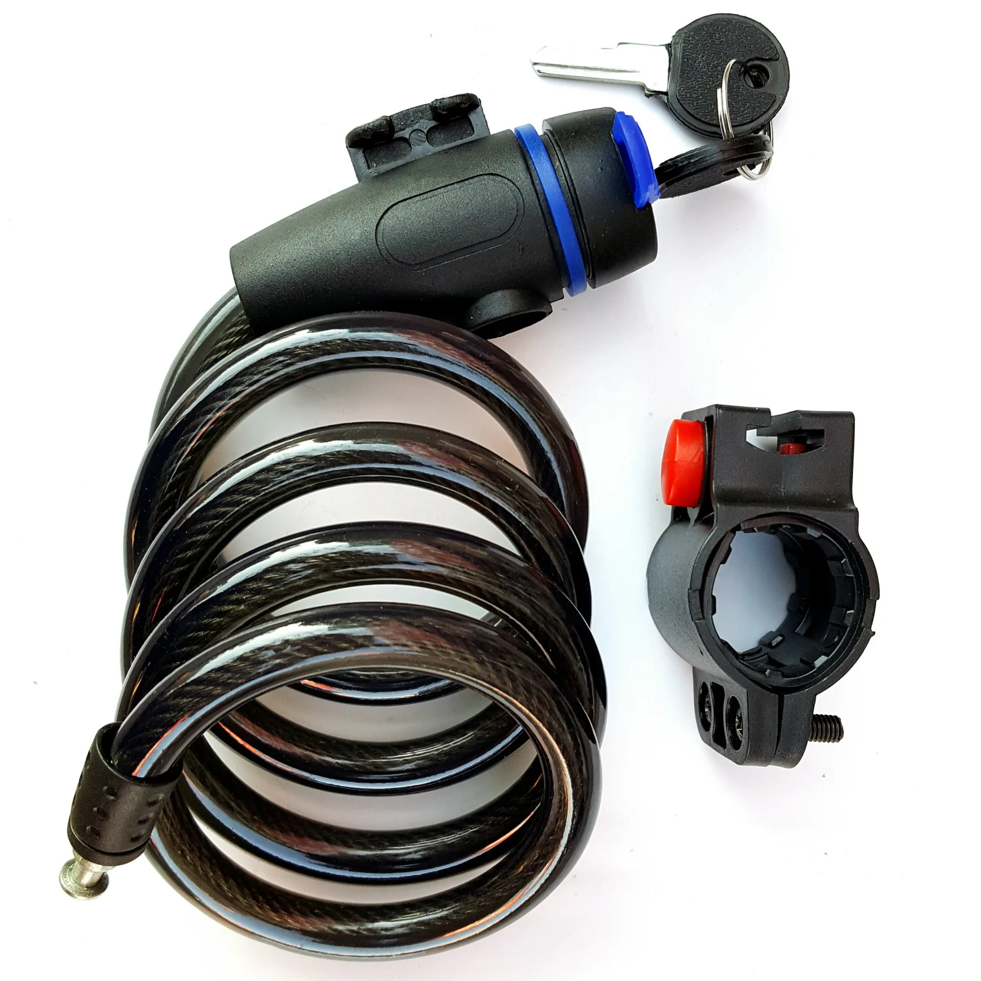 

Factory direct commercial PVC coated coil steel cable Wholesale bike accessories bicycle chain lock