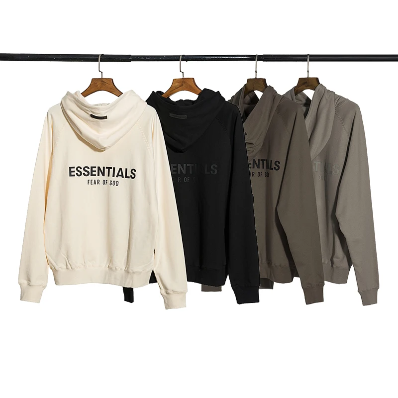 

Drop Shipping Plus-Size Men Hoodies Fear Of God Essentials Hooded Sweatshirts Fleece Fashion Hoodies For Men