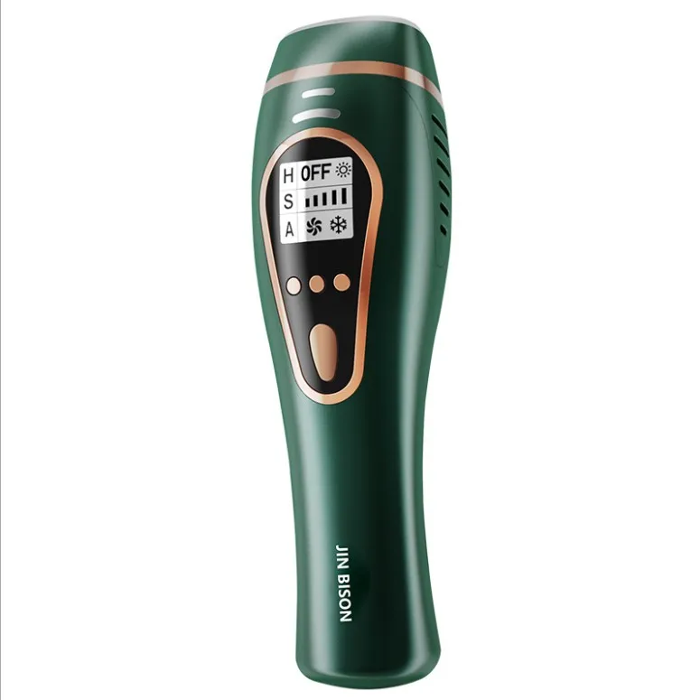 

Upgraded Multi-function IPL hair removal portable Ice cool IPL laser hair removal, White, green