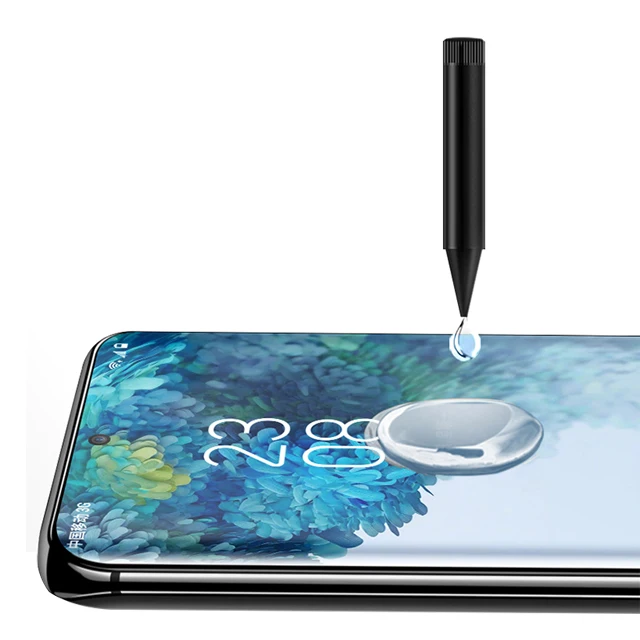 

3d Liquid Curved Tempered Glass Samsung Galaxy S9 S10 S20 Screen Protector, Transparency 99% color