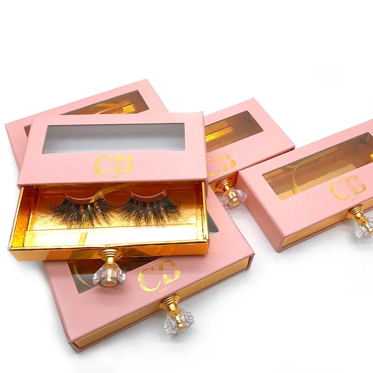 

3D Strip Lashes Mink Eyelashes Slide Drawer Holographic Custom Luxury Packaging Boxes Private Label Packages