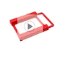 Plastic 2.5 to 3.5 inch HDD Hard Disk Drive Adapter desktop ssd mounting bracket