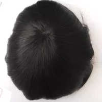 

Wholesale Factory Price Swiss Lace Human Hair Toupee Pieces For Men Fine Mono Man Hair Unit Toupee Hairpieces Replacement System