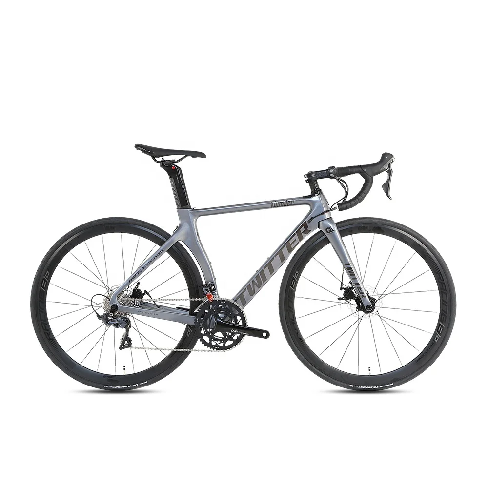 

22 Speed Carbon Fiber Frame Road Bike with Disc Brake SHlMANO 105 R7000 Groupset Road Bicycle