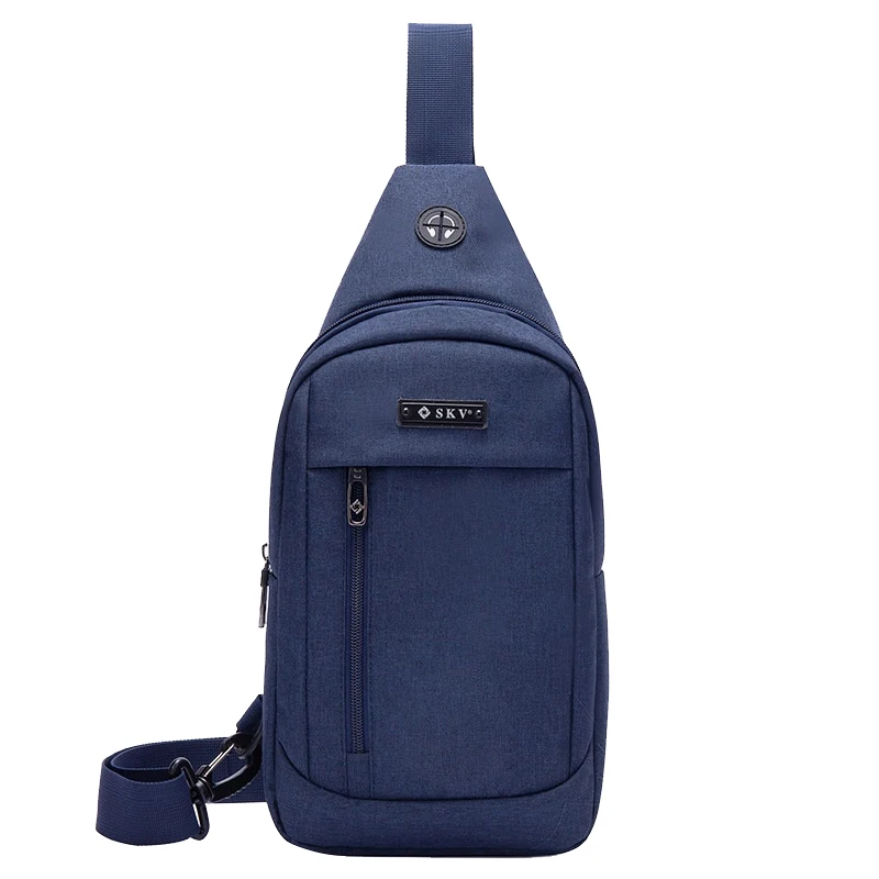 

shoulder bag diagonal cross multifunctional men's chest bag outdoor sports student backpack wholesale
