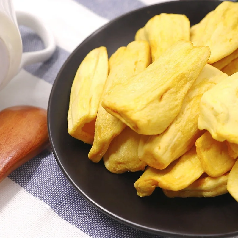 
Factory Price Tropical Dried Fruit Original Jackfruit Chips 