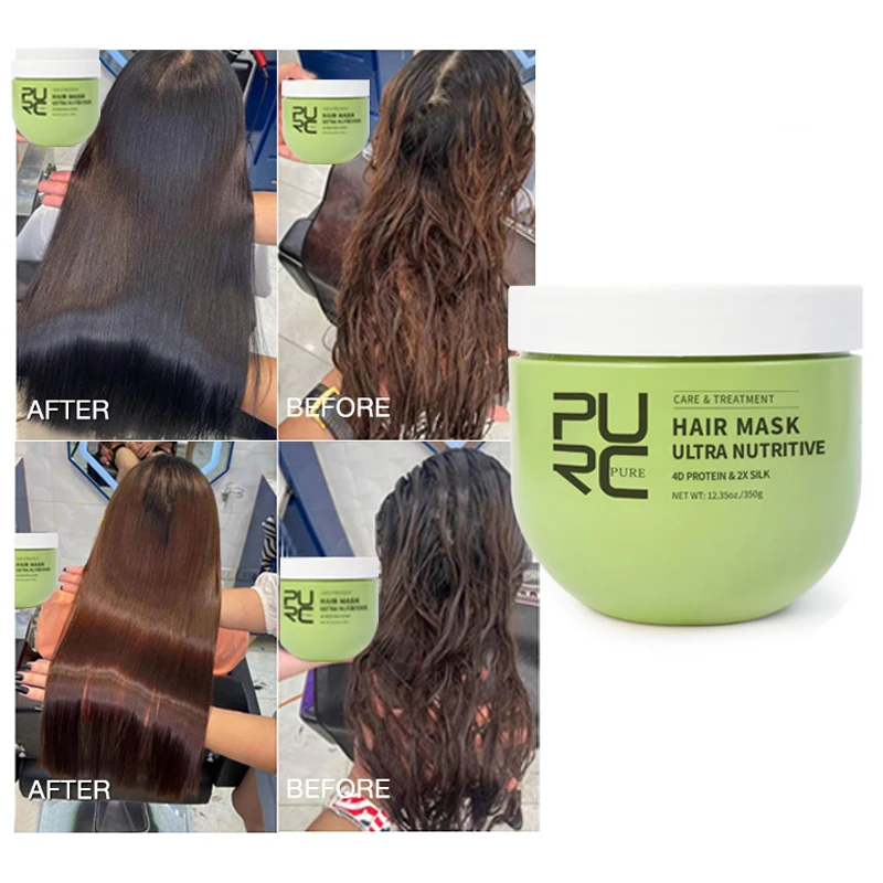 

Keratin Collagen Nourishing Repair Hair Mask Pure Organic Silk Protein Treatment Hair Mask Wholesale