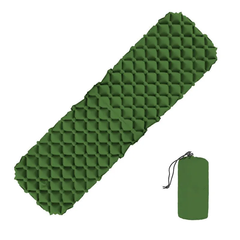 
Ultralight Air Sleeping Pad Inflatable Camping Mat for Backpacking, Traveling and Hiking Air Cell Design for Better Stability 