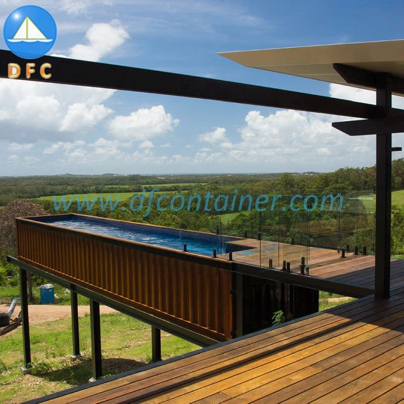 20ft and 40ft Shipping Container Swimming Pools - Hot Sales