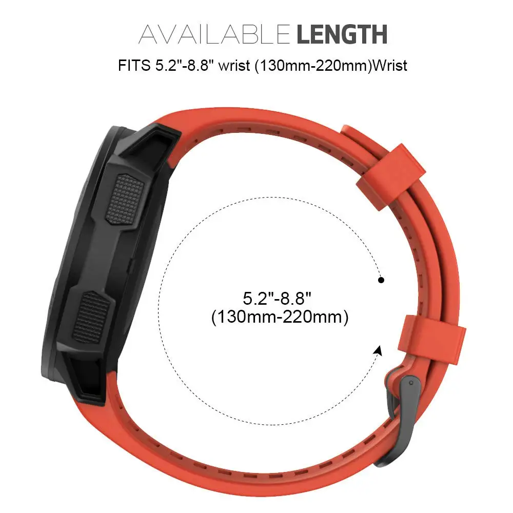 garmin instinct strap size