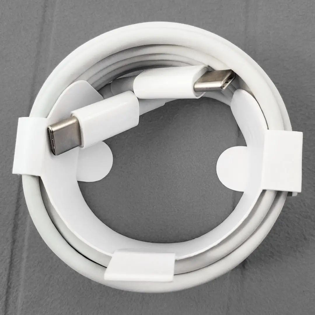 

3A fast charge USB C cable for apple macbook Air computer sync charging data cable 1m 2m 3m type c to type c high speed cord, White